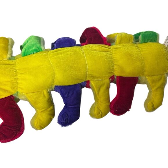 GOFFA VTG PLUSH 32” CATERPILLAR Kids Baby Stuffed Animal MY BEST FRIEND Rare HTF - Picture 12 of 16